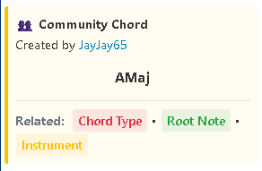 community chord