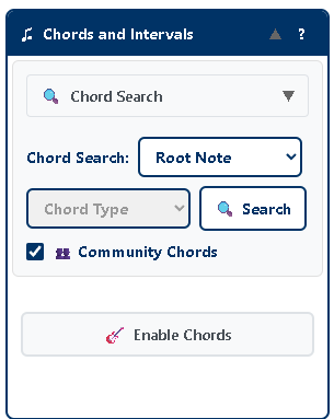 enable chords