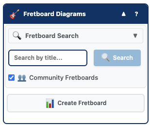 expanded fretboard diagram tool