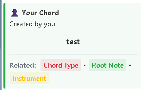 user chord